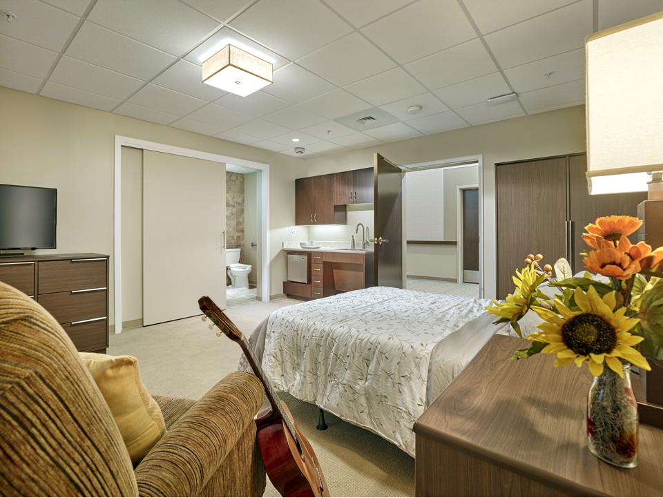 Our newly modernized assisted living facility creates a resident-centered, home-like setting. | Photo by Don Pearse Photographers, Inc.