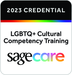Certification of Sage Care LGBT Cultural Competency Training, 2023