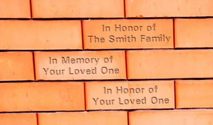 Dedicate a brick